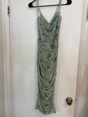sleek and smooth high slit midi dress Sleek Style High Slit Bodycon Midi Dress main image 0